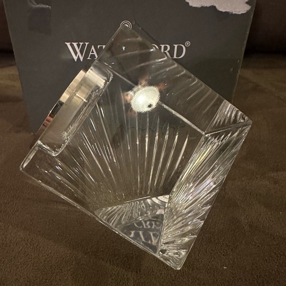 Waterford Crystal Meridian Graduation Retirement Desk Clock - Picture 6 of 11